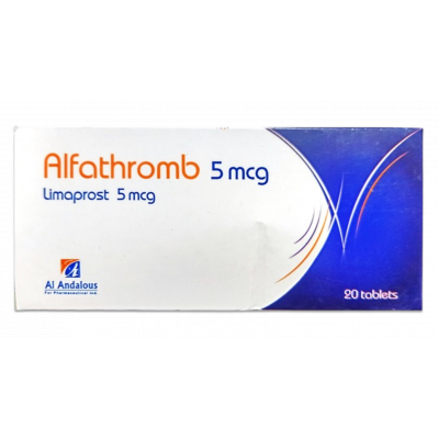 ALFATHROMB 5 MCG ( LIMAPROST ) 20 TABLETS